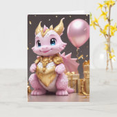 Gelukkige Verjaardag /Voeg uw bericht toe :-) Kaart (Gele Bloem)