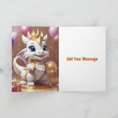 Gelukkige Verjaardag /Voeg uw bericht toe :-) Kaart (Binnen)