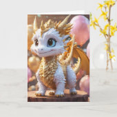 Gelukkige Verjaardag /Voeg uw bericht toe :-) Kaart (Gele Bloem)