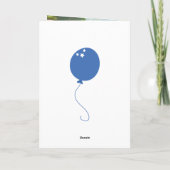 Gelukkige Verjaardag /Voeg uw bericht toe :-) Kaart (Achterkant)