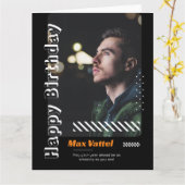 Gelukkige Verjaardag Volwassene personaliseer Groe Kaart (Gele Bloem)