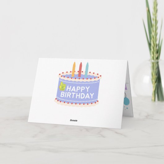 Gelukkige verjaardag voor de beste boer ooit kaart (Achterkant)