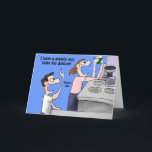 Gelukkige verjaardag voor echtgenoot koffiemok kaart<br><div class="desc">Wens je echtgenoot een gelukkige verjaardag door zijn koffiegewoonte bij te houden.  Grappige,  cartooneske groet voor de cafeïneverslaafde in je leven.</div>