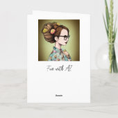 Gelukkige verjaardag voor een Boek Liefdevolle Vri Kaart (Achterkant)