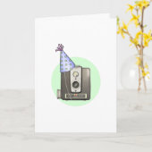 Gelukkige verjaardag voor een fotograaf kaart (Gele Bloem)