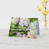 Gelukkige verjaardag voor een geweldige moeder en  kaart (Gele Bloem)