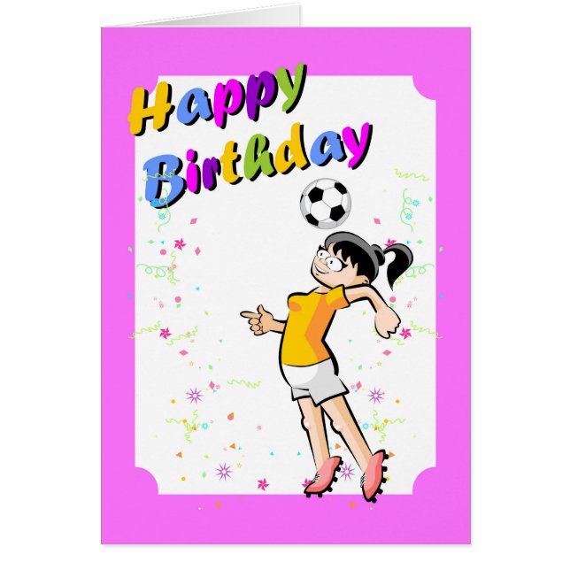 Gelukkige verjaardag voor het beste voetbalspelers (Voorkant)