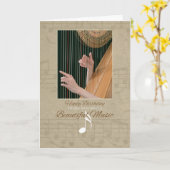 Gelukkige Verjaardag voor het Wenskaart van de Kaart (Gele Bloem)