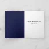 Gelukkige verjaardag voor iedereen Alien en UFO Feestdagen Kaart (Binnen)