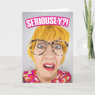Gelukkige verjaardag voor iedereen die er snarky u feestdagen kaart