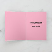 Gelukkige verjaardag voor iedereen Grappige Kat in Feestdagen Kaart (Binnen)