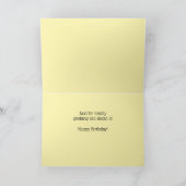 Gelukkige verjaardag voor iedereen grappige nerd v feestdagen kaart (Binnen)