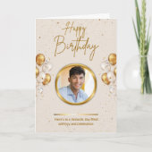 GELUKKIGE VERJAARDAG VOOR JOU❤️😍cadeaubon Kaart (Voorkant)