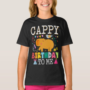 Gelukkige verjaardag voor mij Capy verjaardag T-shirt