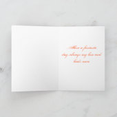 Gelukkige verjaardag voor mijn liefhebbende man kaart (Binnen)