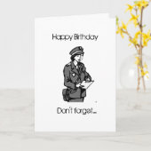 GELUKKIGE VERJAARDAG VOOR MIJN *** MEDEWERKER *** KAART (Gele Bloem)