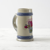 Gelukkige verjaardag voor mijn vrouw. bierpul (Voorkant links)