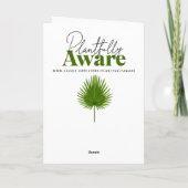 Gelukkige verjaardag voor oma | Bloemen in koperen Kaart (Achterkant)