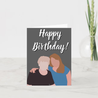 Gelukkige verjaardag voor oma, tante, zus etc. bedankkaart