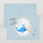 Gelukkige verjaardag voor u - briefkaart (Voorkant / Achterkant)