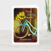 Gelukkige Verjaardag voor vriend  roze bloemenkuns Kaart (Voorkant)