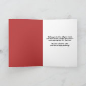 Gelukkige Verjaardag Vrouw In Coronavirus Gezichts Feestdagen Kaart (Binnen)