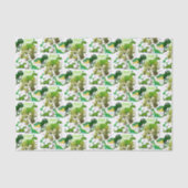 Gelukkige Verjaardag Weefsel Papier Dinosaurus (Voorkant)