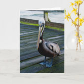 Gelukkige verjaardag/Wenskaart Kaart (Gele Bloem)