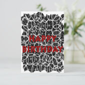 Gelukkige Verjaardag Wielrenner Kaart (Staand voorkant)