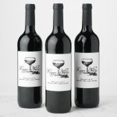 Gelukkige Verjaardag Wijn Label van ons Wijn Etiket (Flessen)