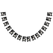 Gelukkige Verjaardag Witte Kat op Piano Keys Muzie Vlaggetjes (Alle)