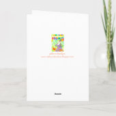 Gelukkige Verjaardag Wizard Magic Kaart (Achterkant)