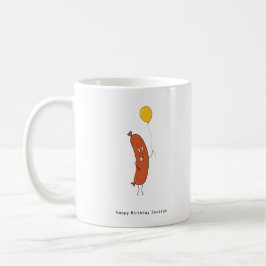 Gelukkige Verjaardag Worst  Koffiemok