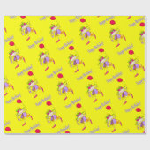 Gelukkige Verjaardag Wrapping Paper FUN Cadeaupapier (Vlak)