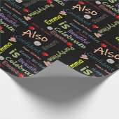 Gelukkige Verjaardag Wrapping Papier Emma (Hoek)