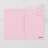 Gelukkige verjaardag Zebra Briefkaart (Achterkant)