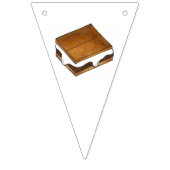 Gelukkige Verjaardag Zomer Kamp Vuur S'mores Smore Vlaggetjes (Eerste vlag)