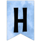 Gelukkige verjaardag zon en planeten branden vlaggetjes (Tweede vlag)