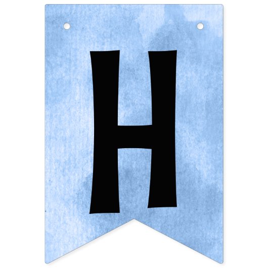 Gelukkige verjaardag zon en planeten branden vlaggetjes (Tweede vlag)