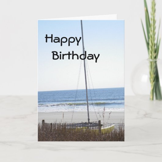 GELUKKIGE VERJAARDAG ZOON KAART (Voorkant)