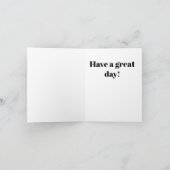 Gelukkige Verjaardag Zuster - je bent zo oud als j Kaart (Binnen)