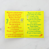 Gelukkige Verjaardag, Zuster & Vriend Kaart (Binnen)