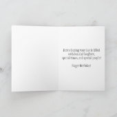 Gelukkige verjaardag zwager kaart (Binnen)