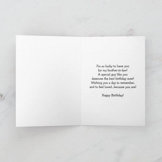 Gelukkige verjaardag zwager/zeilboot kaart (Binnen)