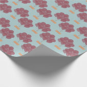 Gelukkige verjaardagsballonnen cadeaupapier (Hoek)