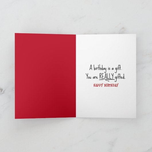 Gelukkige Verjaardagsballonnen en Confetti Kaart (Binnen)