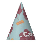 Gelukkige verjaardagsballonnen gepersonaliseerd feesthoedjes (Links)