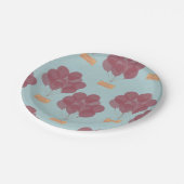 Gelukkige verjaardagsballonnen papieren bordje (Gekanteld)