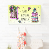 Gelukkige Verjaardagsbanner Gepersonaliseerde Eenh Spandoek (Insitu)