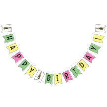 Gelukkige verjaardagsbanner